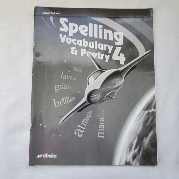 A beka Vocabulary Spelling & Poetry IV Teachers Key & Quiz Key Plus A Third Book - Picture 7 of 7